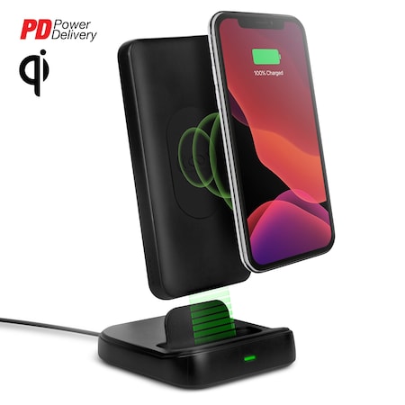Naztech Naztech Core 2-in-1 Charging Dock + Wireless Power Bank 15164